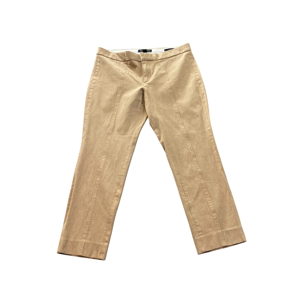 Banana Republic Women's Beige Tan Slim Crop Pants Size 6S